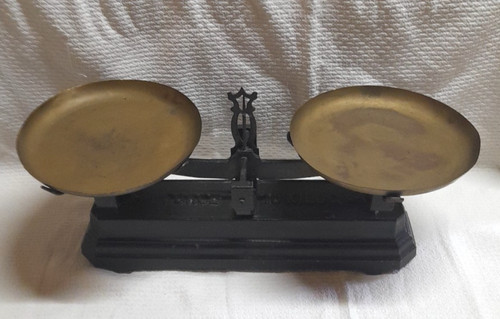 Balance ancienne type roberval - balance,