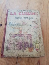 Ancien livre de cuisine -