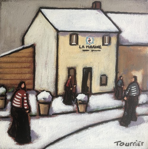 Tableau peinture nièvre baye - tableau,