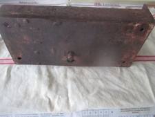 Grande serrure ancien garage grange clef fonctionne