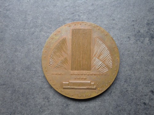Medaille sncf gare - medaille,