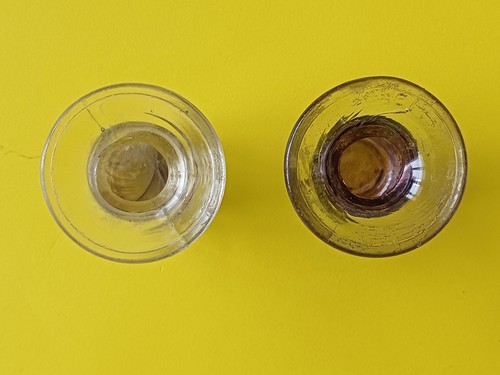 Encriers anciens verre - 2,