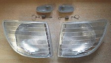 2 Clignotants + répétit. Mercedes Vito W638 (1996-2003) Blancs Relooking NEUFS