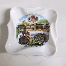Coupelle Cendrier Principauté De Monaco En Porcelaine Collection