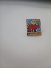 Rare Pin's ELF EXPLORATION ANGOLA COBF1 - PACF4 Plateforme Pétrolière 90'