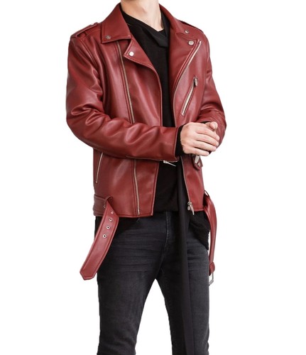 Veste moto homme cuir - veste,