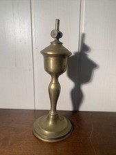 Ancienne Lampe A Pétrole Collection Gardon Laiton