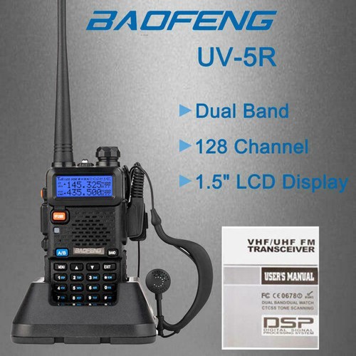 Baofeng talkie walkie - uv-5r, talkie-walkie