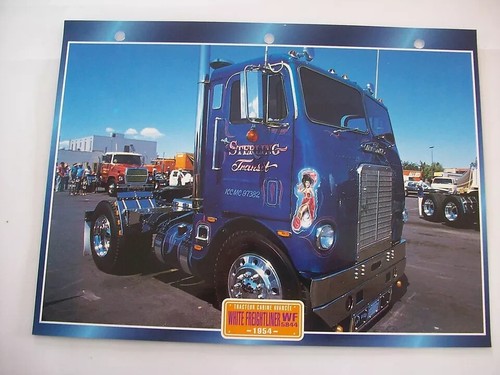Carte fiche camion - carte, tracteur