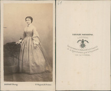 Darnay, Poitiers, Anne Vincent Molinière CDV vintage albumen carte de visite  