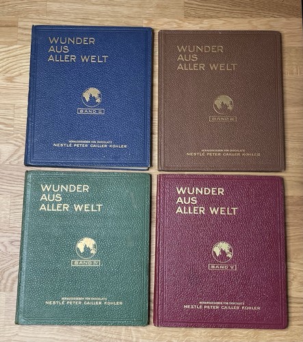 Albums nestlé wunder aus - -,