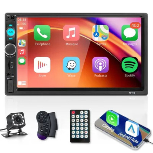 Autoradio bluetooth pouces - 7,