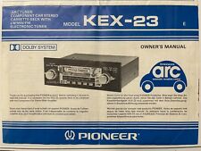 KEX23-Pioneer Installation Manuel