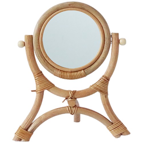 Miroir rotin pour - miroir, chambre