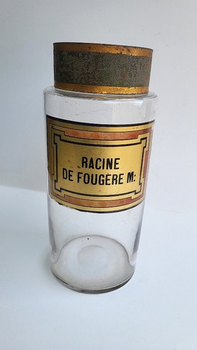 Ancien pot pharmacie en - pot,