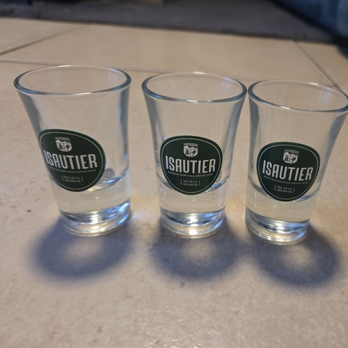 Lot verres shot rhum - de, 3