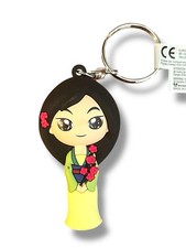 Porte clé pvc - pvc, mulan