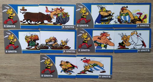 Telecartes puzzles asterix - telecartes,