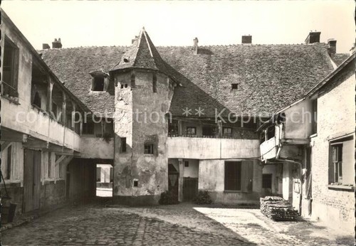 Houdan relais poste ancien - houdan, de
