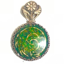 1900 Art Nouveau Petit Miroir