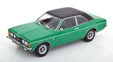 FORD TAUNUS GXL verte et toit Vinyl noir de 1971 au 1/18 de KK-Scale KKDC180977
