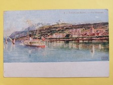 cpa Source Cachat ILLUSTRATION ÉVIAN les BAINS Écrite en 1907 à Martha GHYS