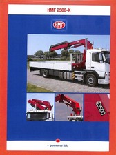 HOJBJERG ( DK ) GRUES HMF  2500 - K / PROSPECTUS 100 g