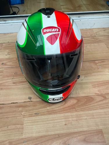 Arai ducati corse chaser - ducati, crash