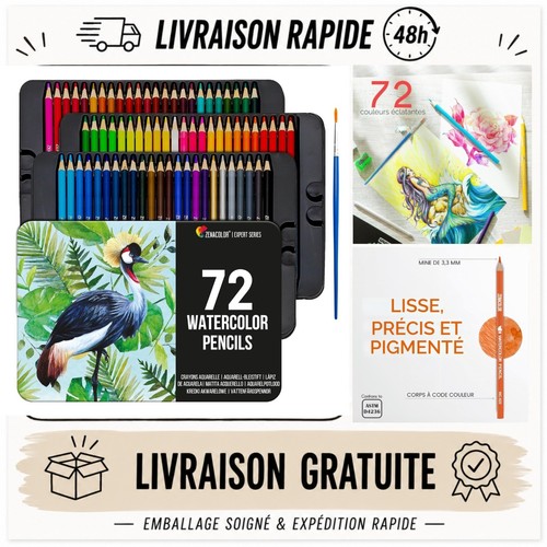 Zenacolor crayons - zenacolor, 72