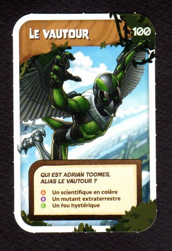 Carte marvel leclerc - marvel,