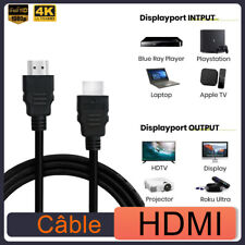 Full HD 1080p câble fiche