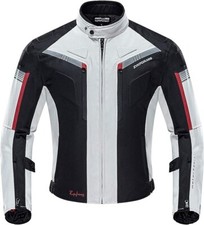 ZYXFORMIS Veste blouson moto homme sport noir/blanc taille XL *NEUF*