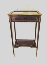 Vitrine acajou massif