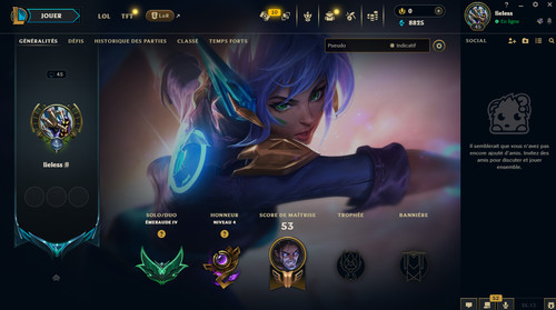 League legends account - league,