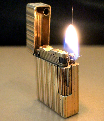 Briquet ancien st - st, dupont