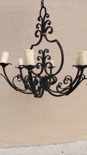 Lustre CHANDELIER LAMPE FER