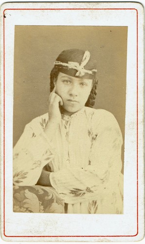 Cdv algérie 1875 portrait - ca,