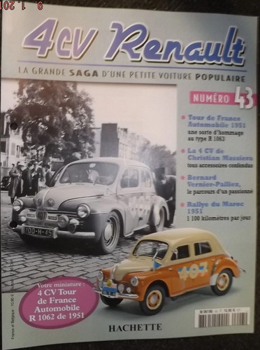 Fascicule 4cv renault la - n,