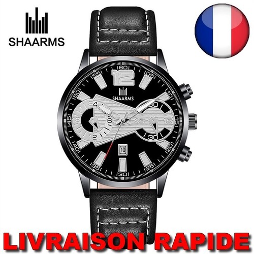 Shaarms montre quartz - quartz, cuir