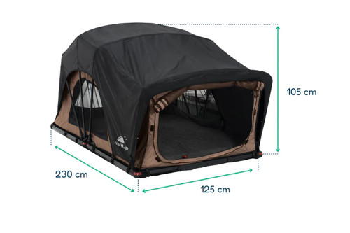 Tente toit camisarde 125 - tente,