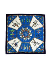 Foulard vintage Hermès femme