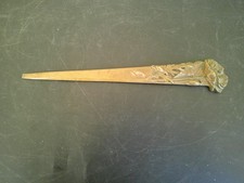 COUPE PAPIER OUVRE LETTRE EN BRONZE ART NOUVEAU SIGNE H BOYER