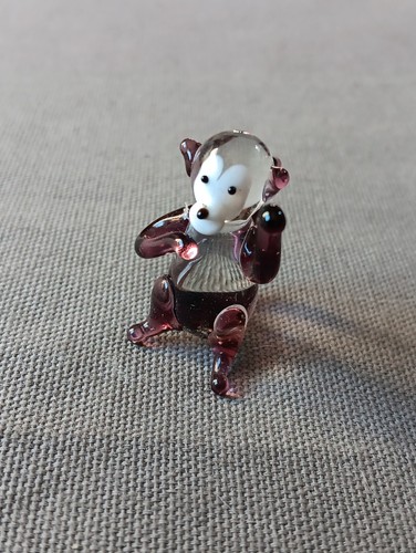 Petit singe verre murano - singe,