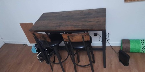 Ensemble table haute - table,