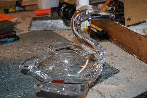 Vide poche cristal formant - vide-poche, en