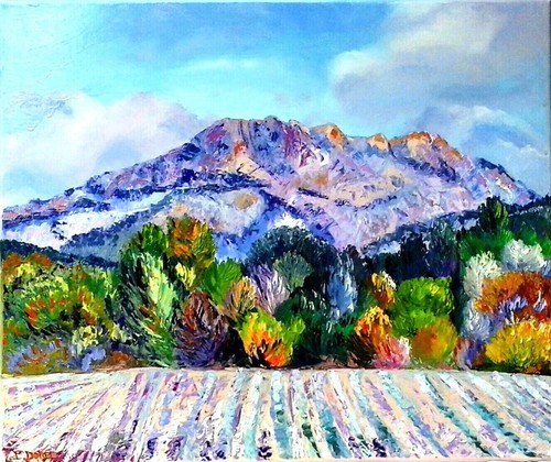 Tableau huile couteau - huile,