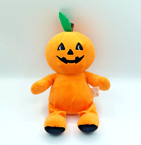 Peluche doudou citrouille