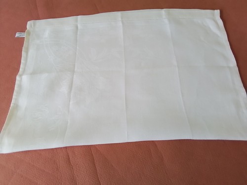 Torchon lin jacquard - en, le