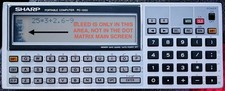 VINTAGE Sharp PC-1350 BASIC