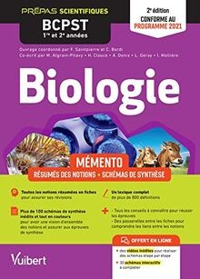 Mémento biologie bcpst 1re - mémento,
